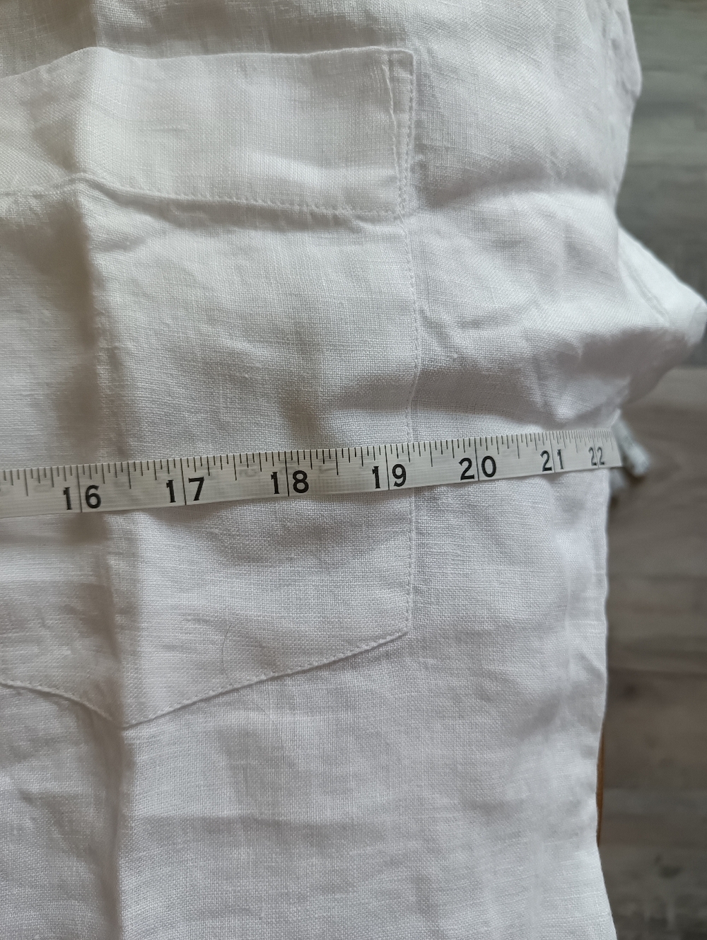 Quince Womens 100% European Linen  Shirt White S - Picture 6 of 9